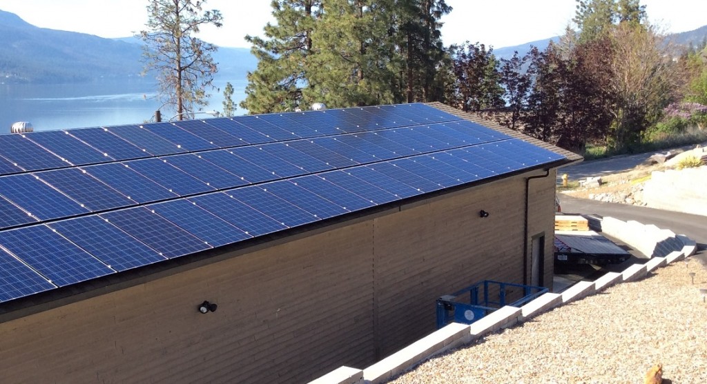 MCKINLEY LANDING BC 2016: Magnum Grid-Tie Systems utilizing Sixty 250 watt Solar Panels & two 7.6 kilowatt inverters