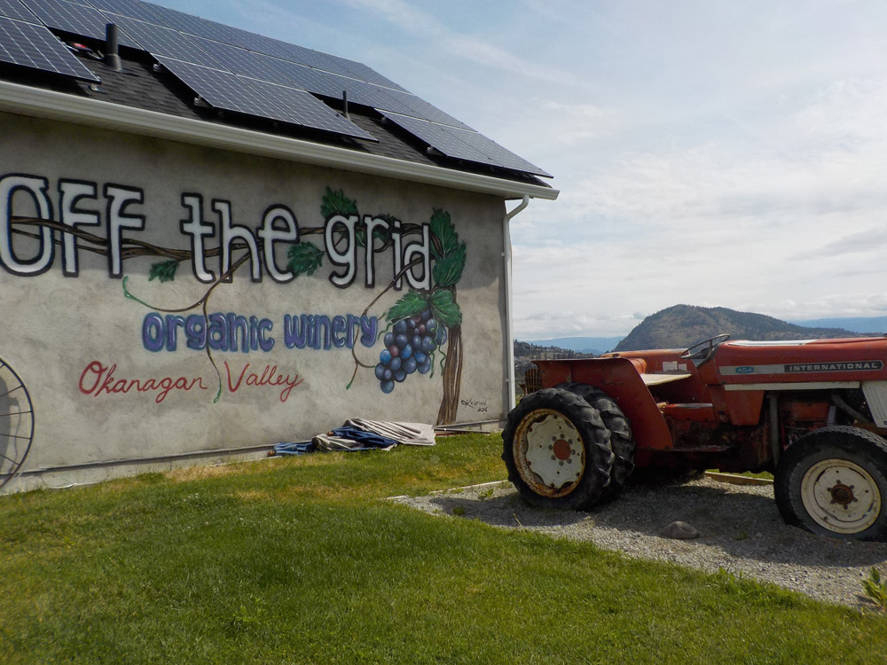 off the grid organic winery