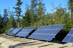 Hakai Beach Institute solar energy system designed and installed by IPS Integrated Power Systems Kelowna BC