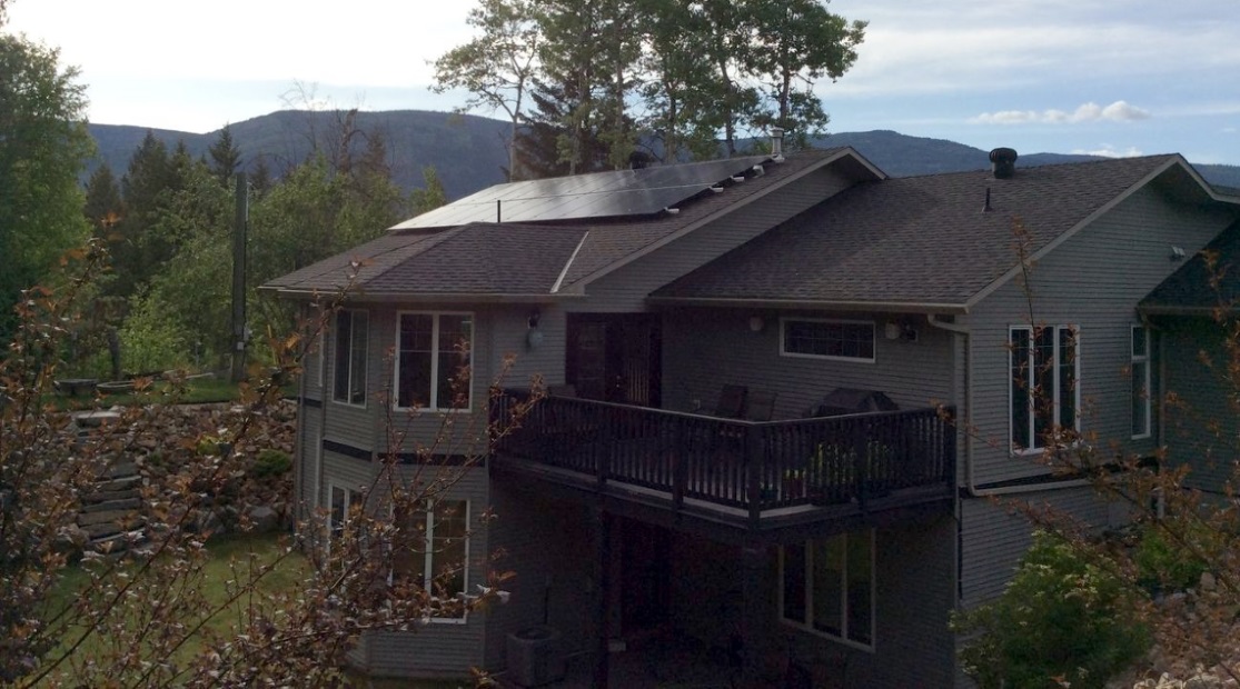 This Grid-Tie Solar Power System required 20, 250 watt Solar Panels & a 10 kilowatt Solar Edge Inverter